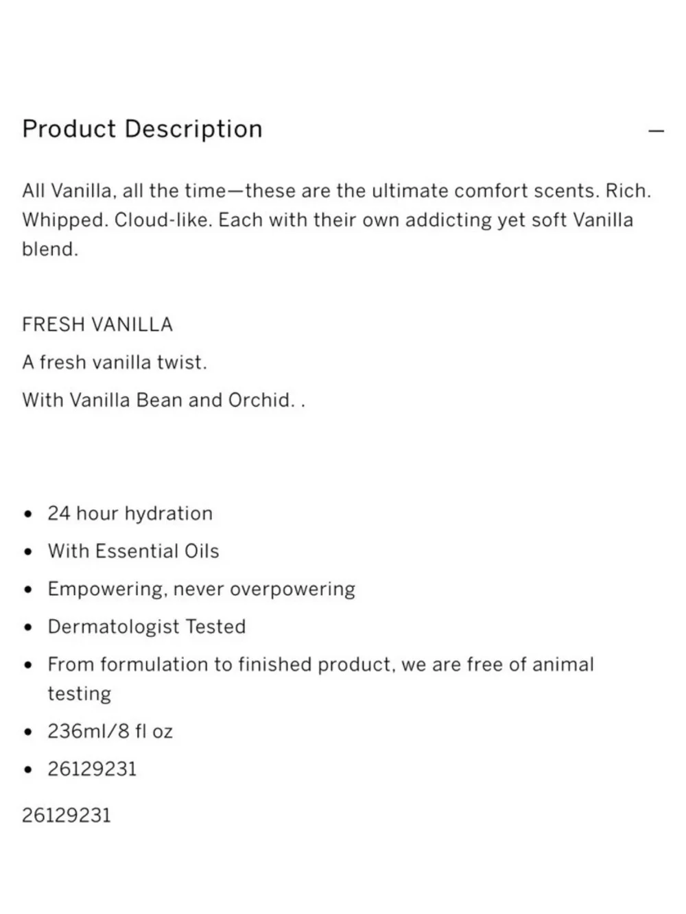 PINK Victorias Secret formula absorbing